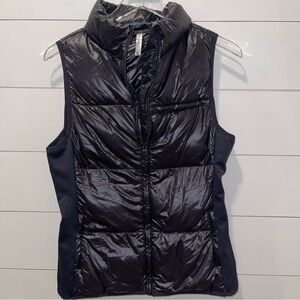 Fabletics Elliot Women's Black Puffer Vest Womens Size Medium